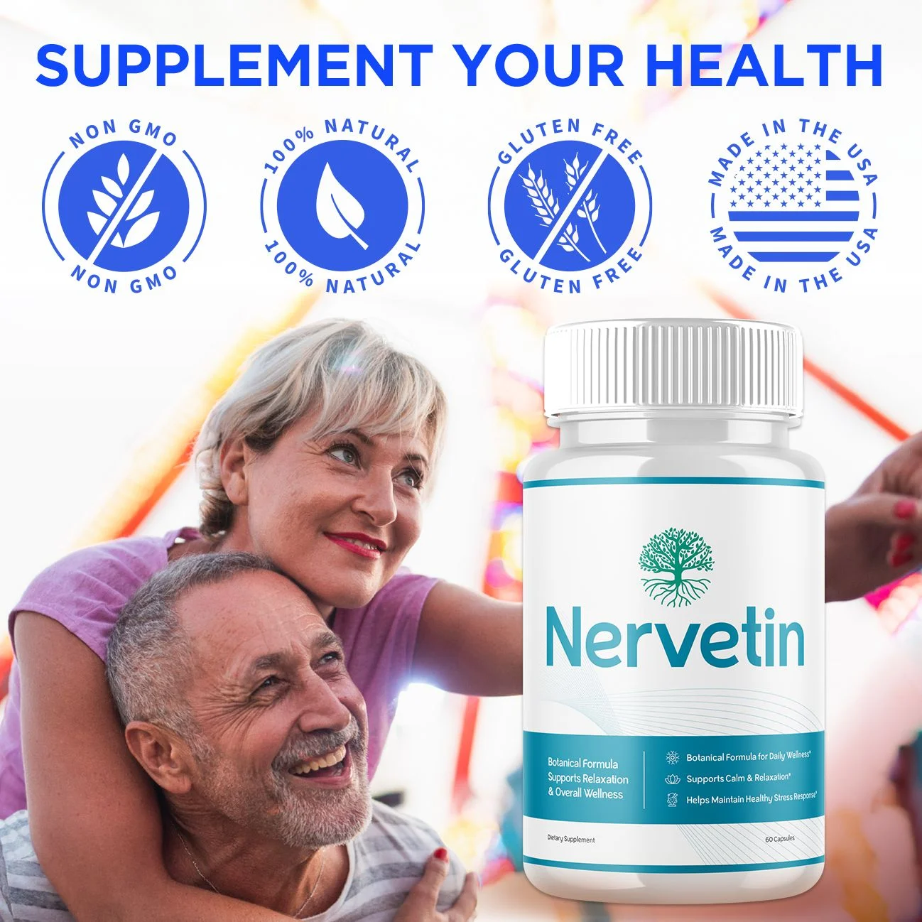 Nervetin Supplement for Nerve Support and Emotional Balance
